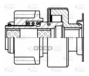 

Привод стартера (бендикс) для а/м BMW X5 F15 (13-)/X6 F16 (14-) 3.0i (VCS 2619)