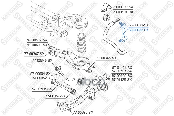 

Тяга Стабилизатора STELLOX 5600022sx