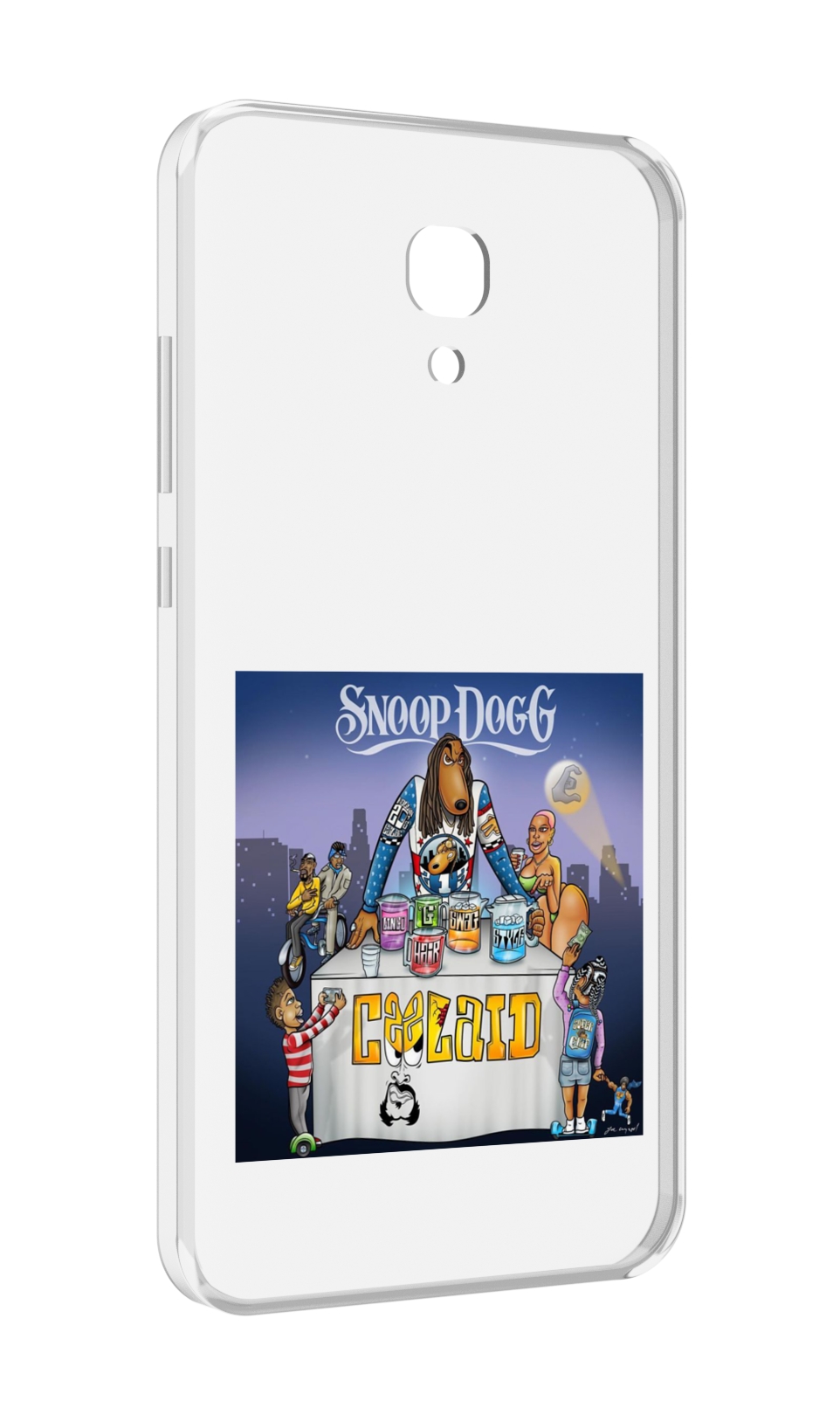 

Чехол MyPads Snoop Dogg COOLAID для Meizu M6 (M711Q), Прозрачный, Tocco