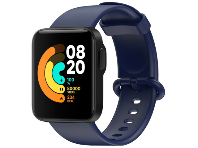 

Аксессуар Ремешок DF для Xiaomi Redmi Watch 2 / 2 Lite Silicone Blue xiClassicband-07, Xiaomi Redmi Watch 2 / 2 Lite