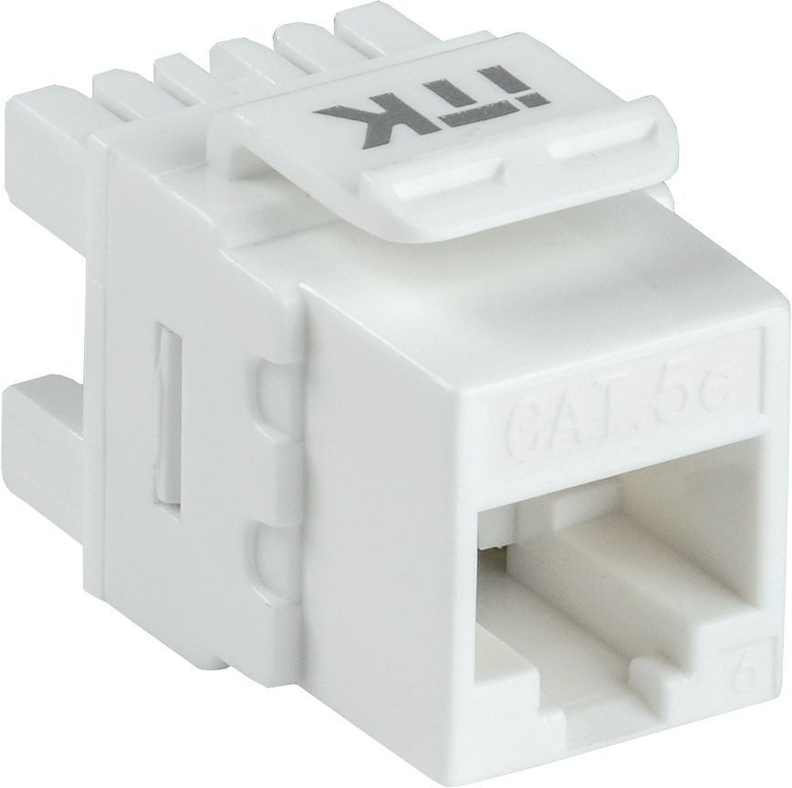 

Коннектор ITK UTP RJ 45 м (1920870), Белый