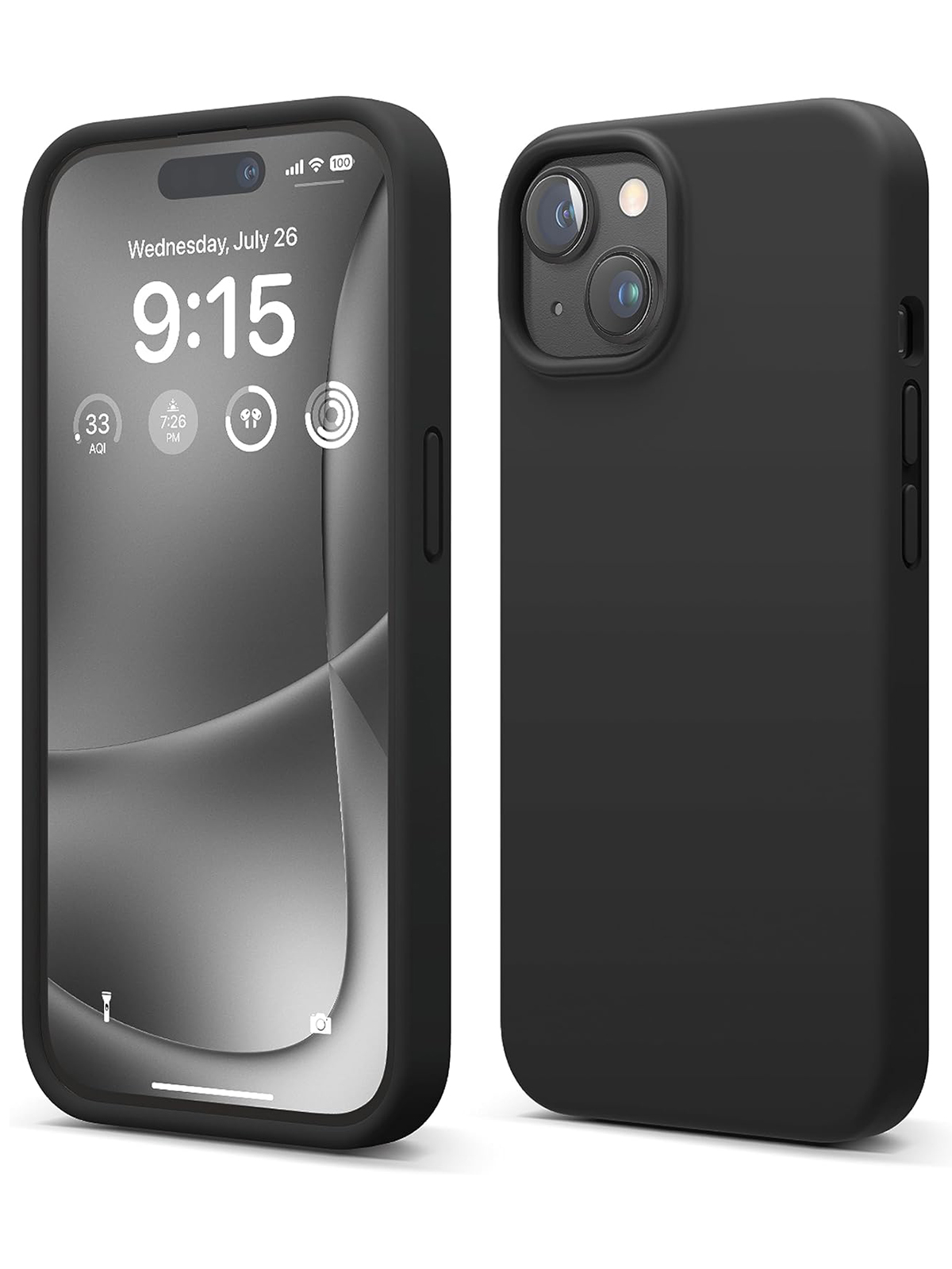 

Чехол Elago для iPhone 15 Plus Soft silicone Black, Черный