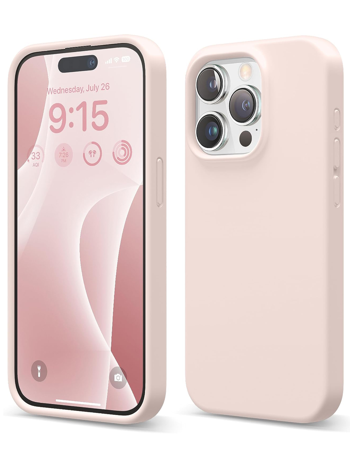

Чехол Elago для iPhone 15 Pro Soft silicone Lovely Pink, Розовый