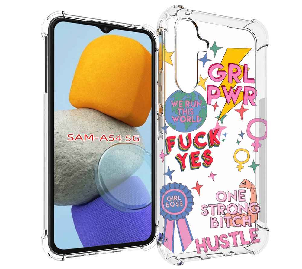 

Чехол MyPads девушки-боссы женский для Samsung Galaxy A54, Tocco