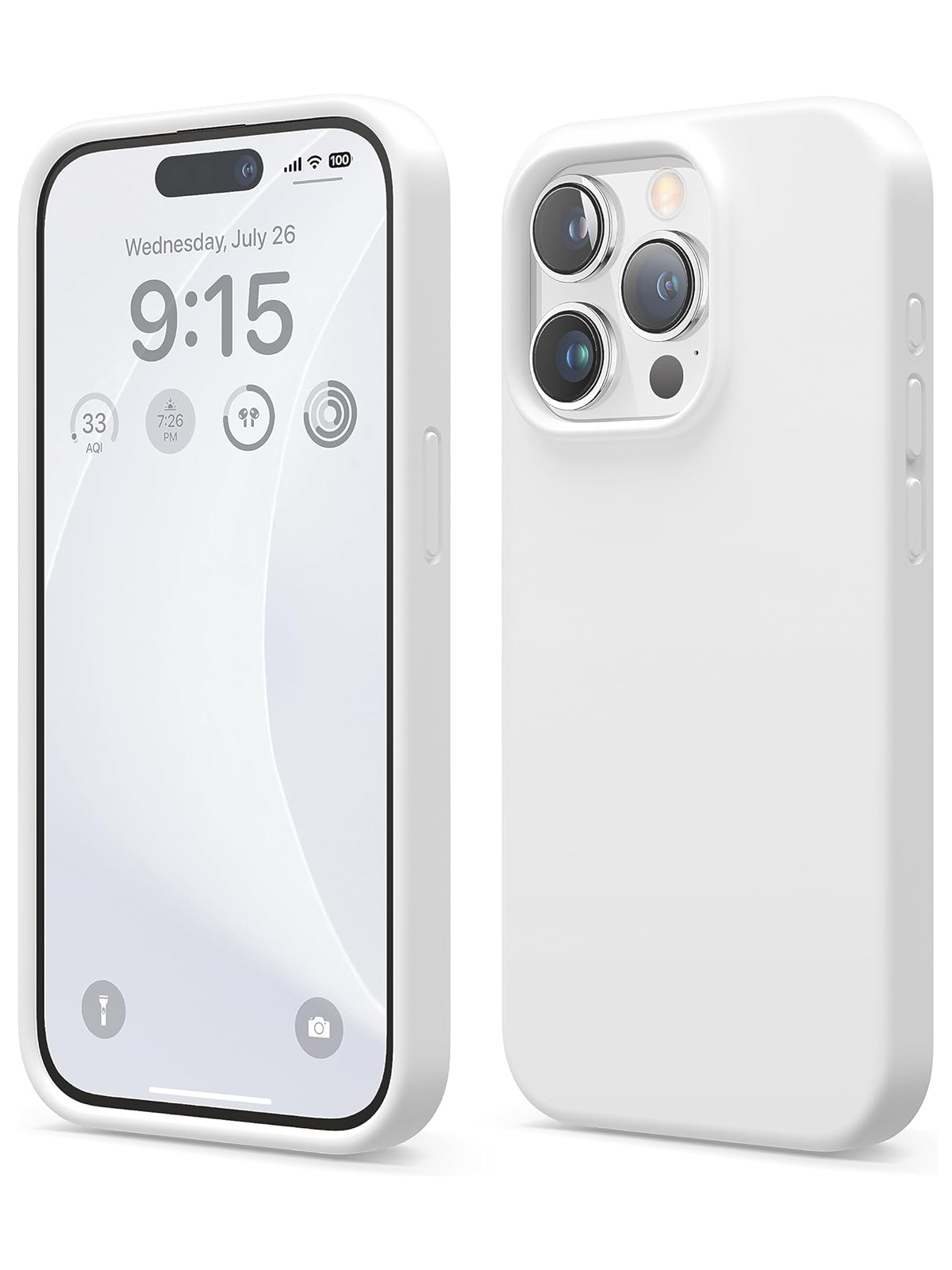 

Чехол Elago для iPhone 15 Pro Soft silicone White, Белый