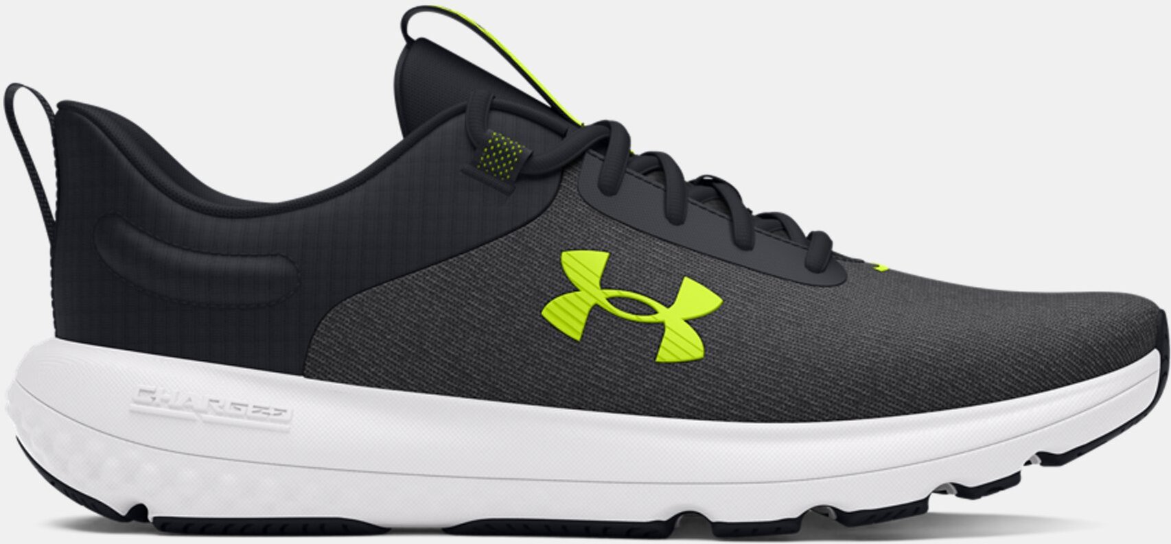 

Кроссовки мужские Under Armour Charged Revitalize черные 11.5 US, Черный, Charged Revitalize