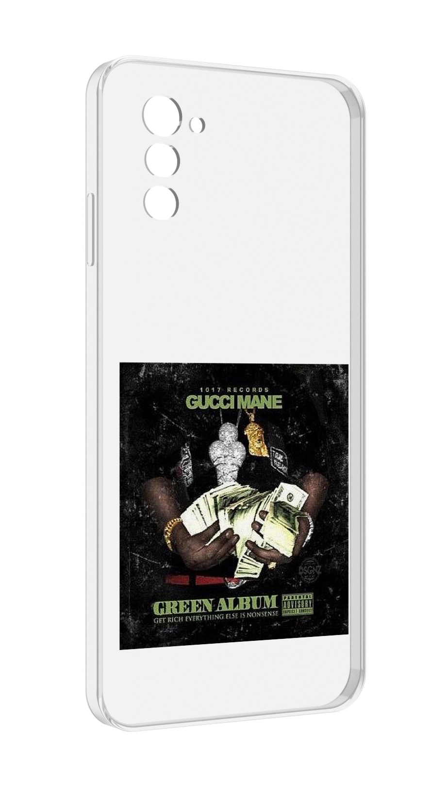 

Чехол MyPads Gucci Mane & Migos - The Green Album для UleFone Note 12 / Note 12P, Прозрачный, Tocco