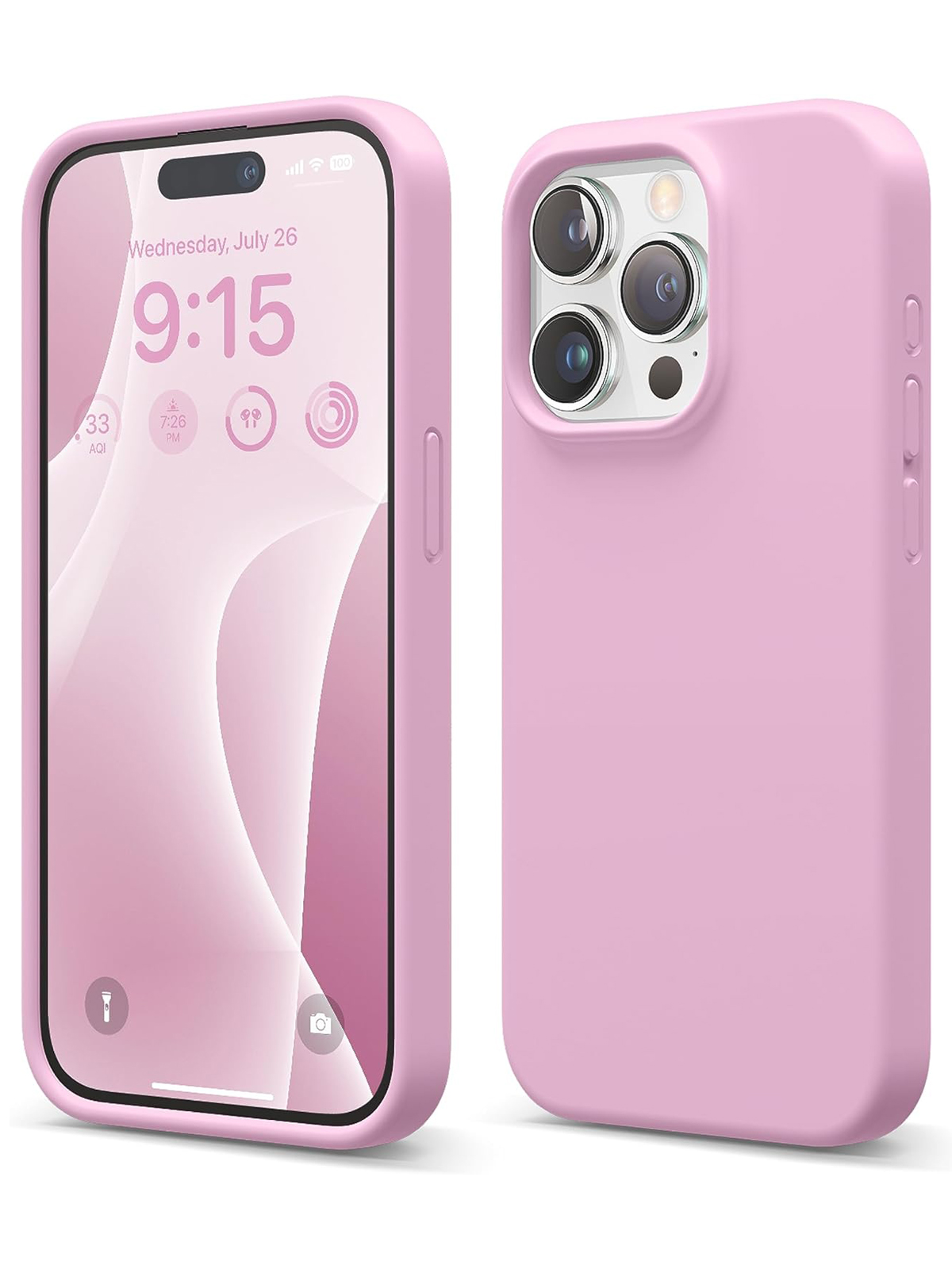 

Чехол Elago для iPhone 15 Pro Soft silicone Hot Pink, Розовый