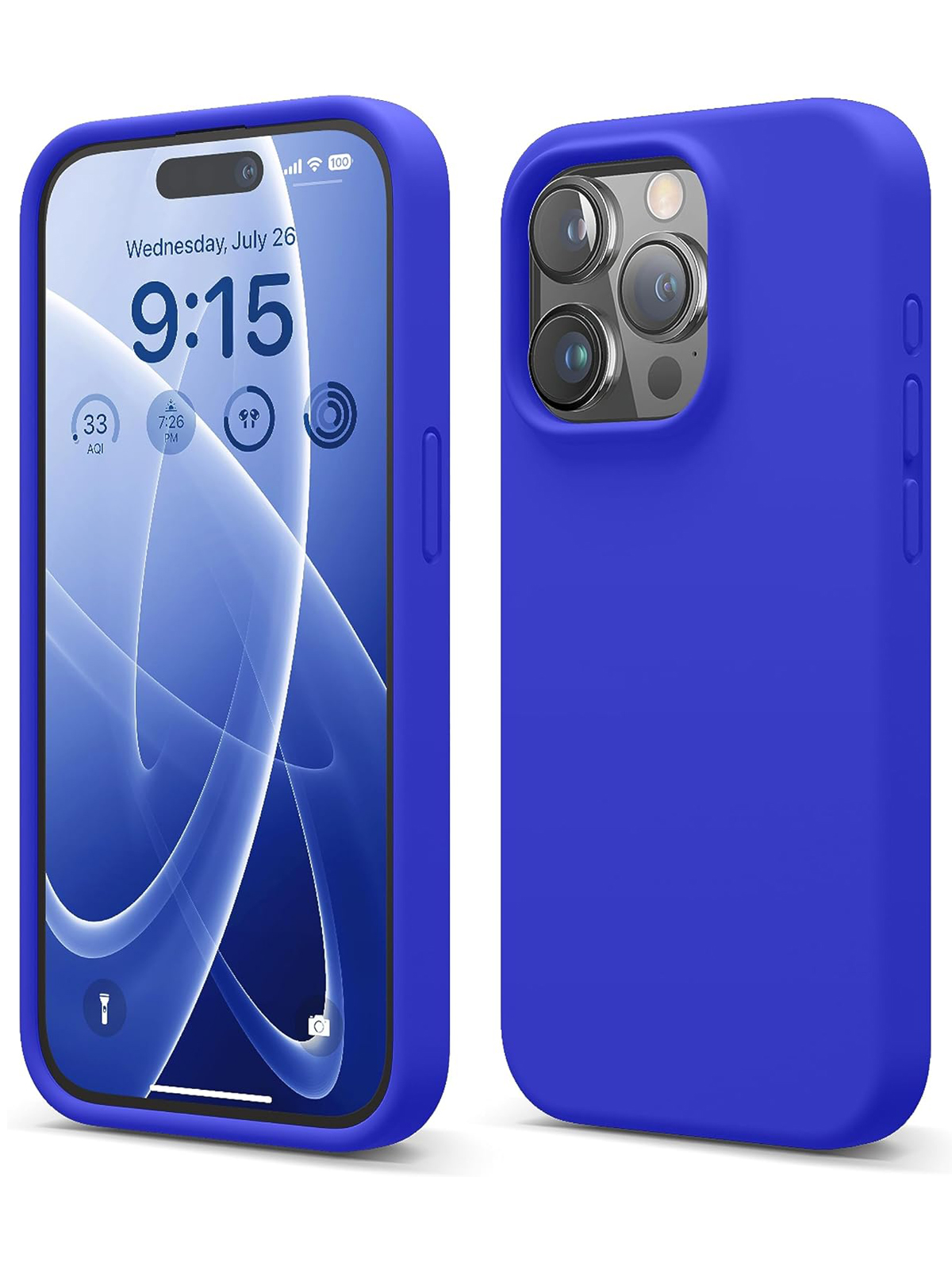

Чехол Elago для iPhone 15 Pro Soft silicone Cobalt Blue, Синий