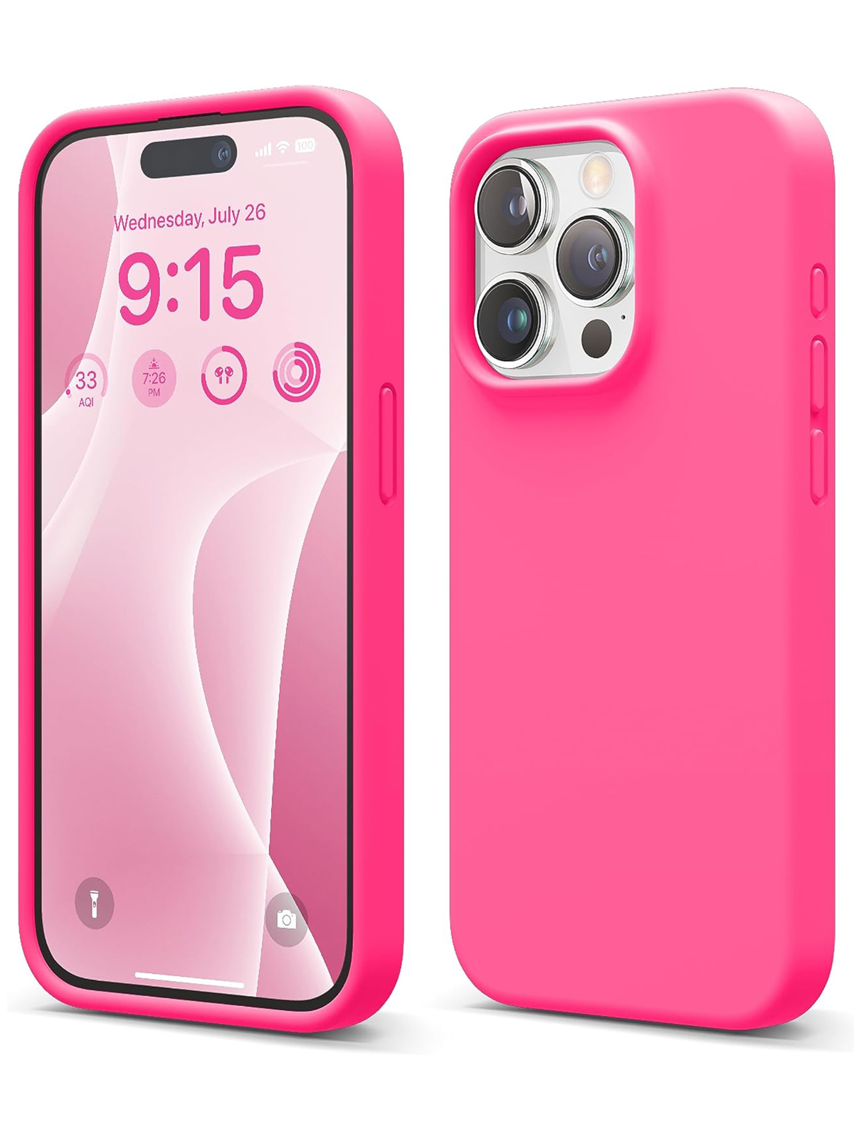 

Чехол Elago для iPhone 15 Pro Soft silicone Ice Red, Красный