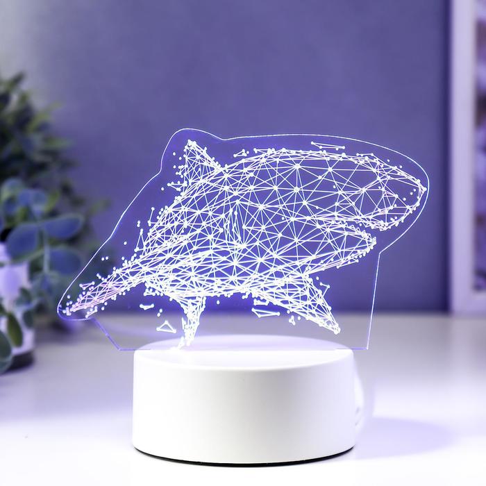 

Risalux "Большая акула", LED, RGB, от сети, 9,5х16х14 см