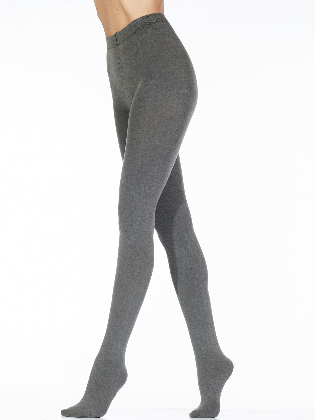 

Колготки женские Giulia DELICATE COTTON 150 серые 3 (M), DELICATE COTTON 150