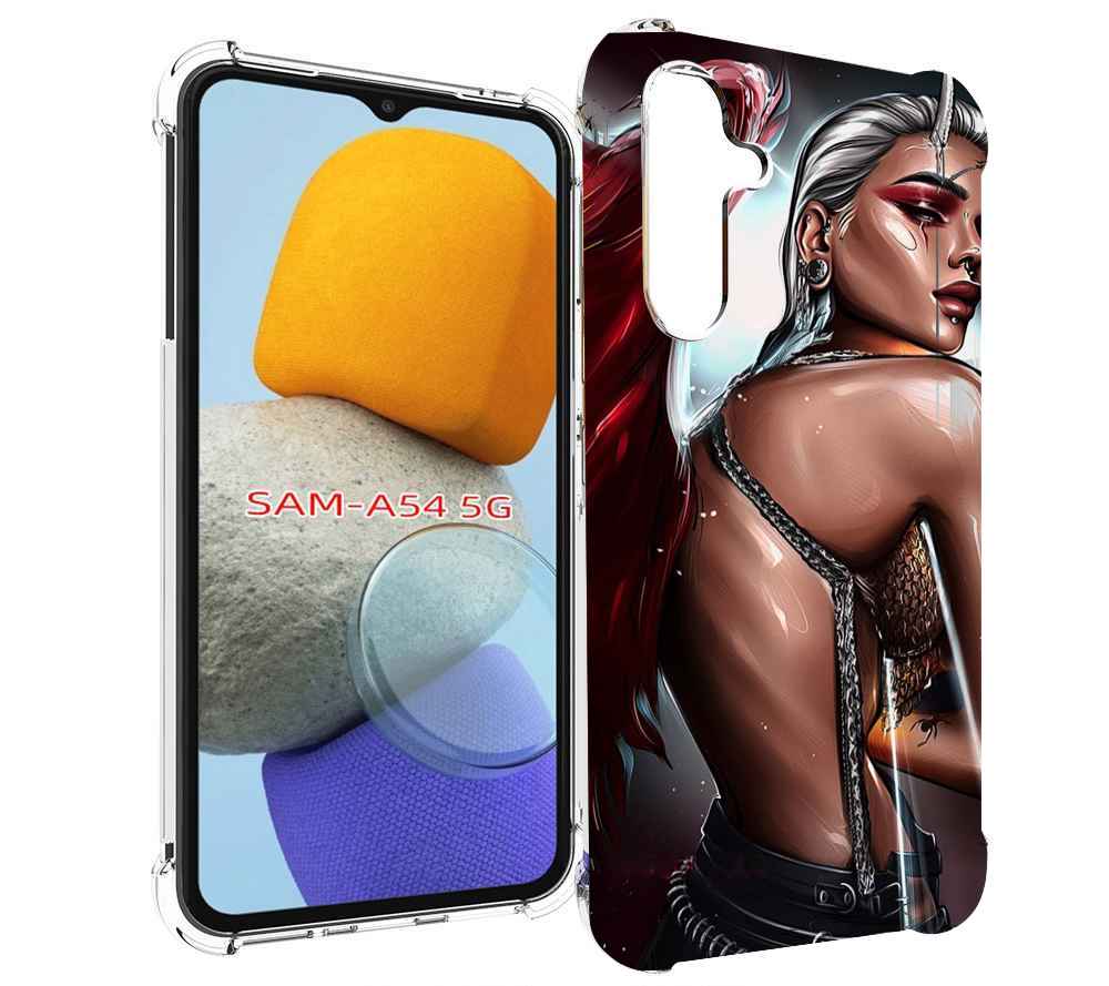 

Чехол MyPads девушка-с-крыльями женский для Samsung Galaxy A54, Tocco