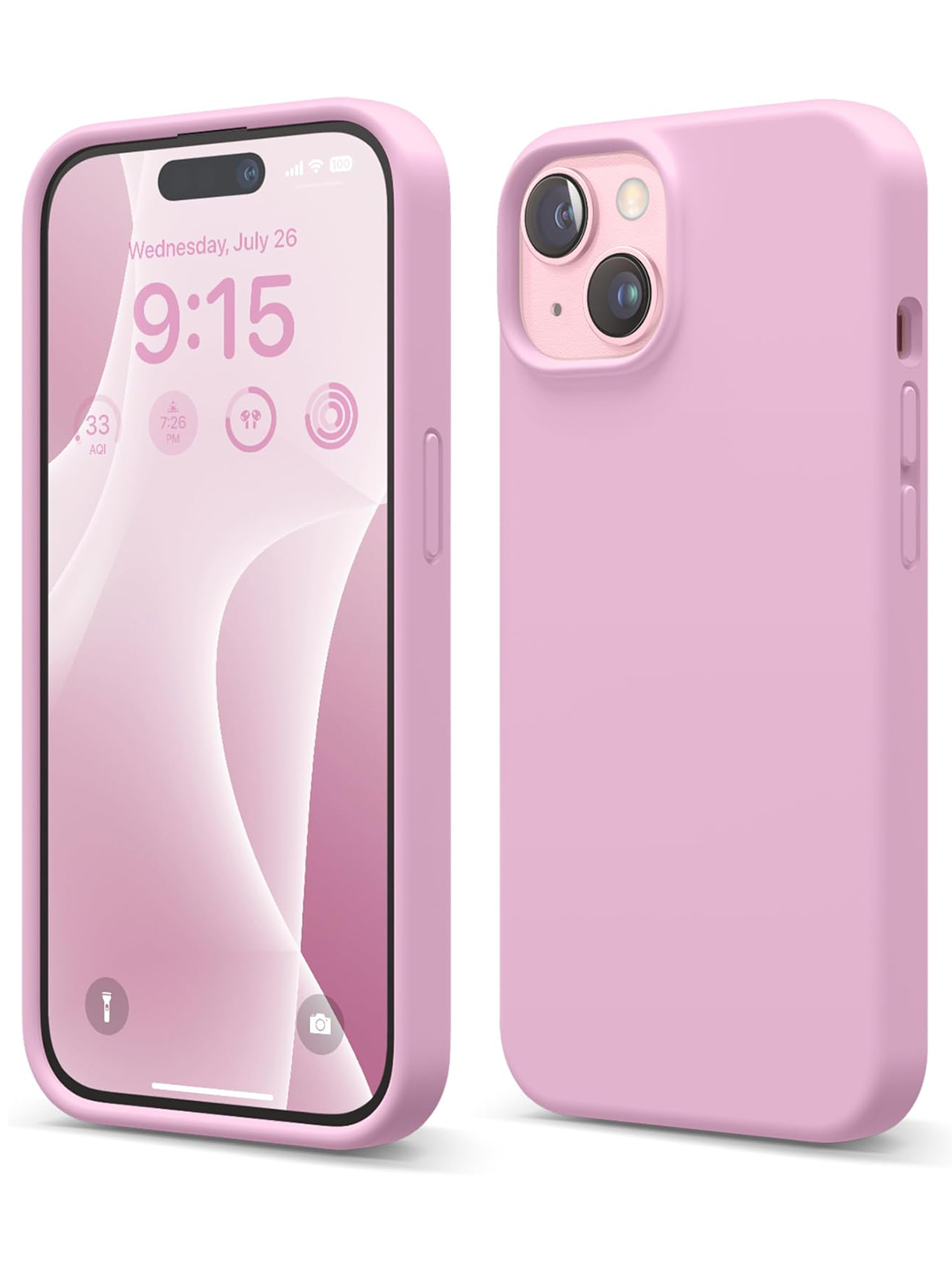 

Чехол Elago для iPhone 15 Soft silicone Hot Pink, Розовый