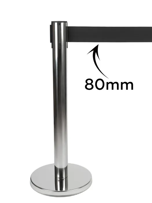 Мобильная стойка ИП Кузин Р.С. с лентой 5 метров