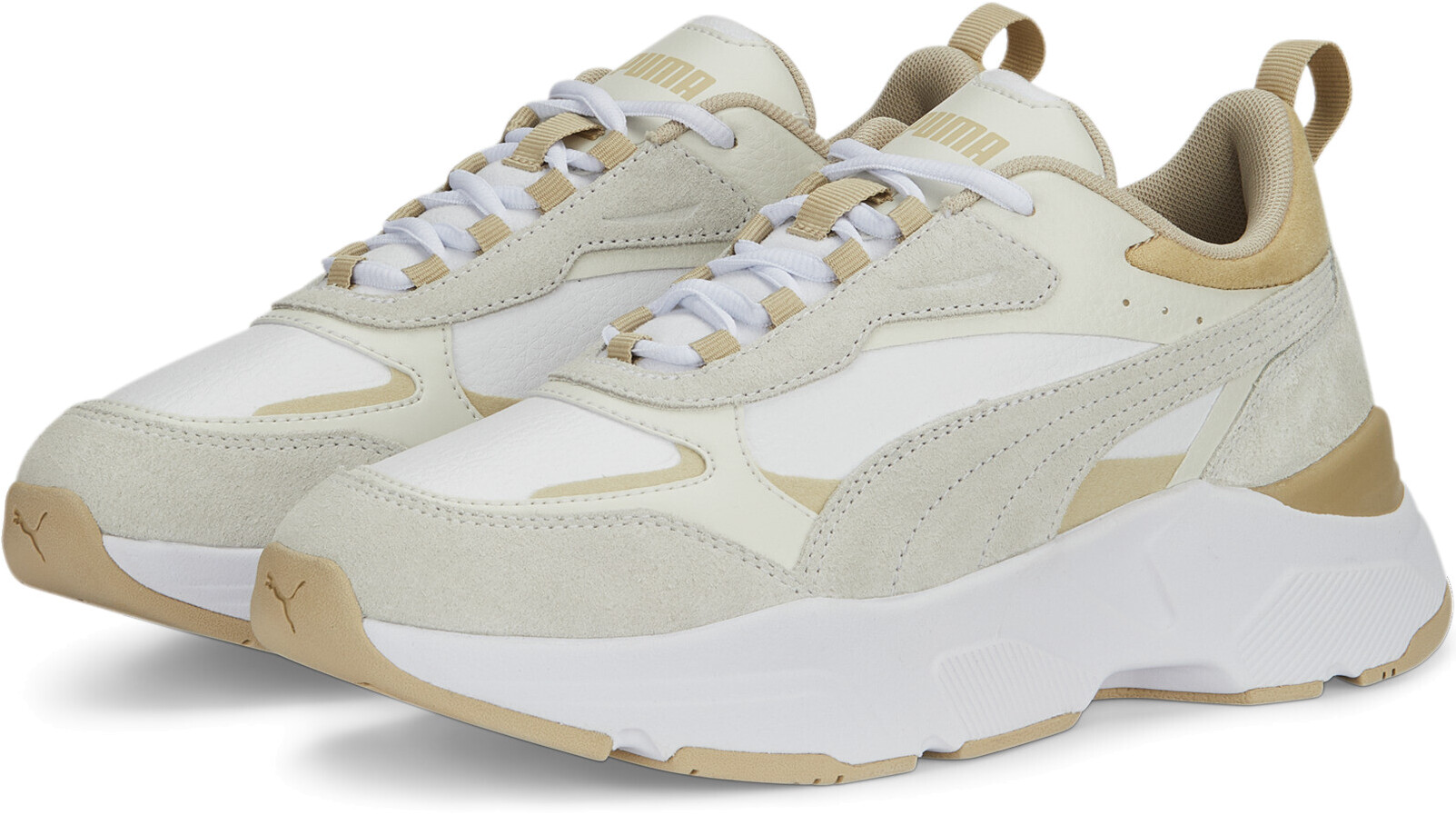 

Кроссовки женские PUMA Cassia Mix бежевые 8 UK, Бежевый, Cassia Mix