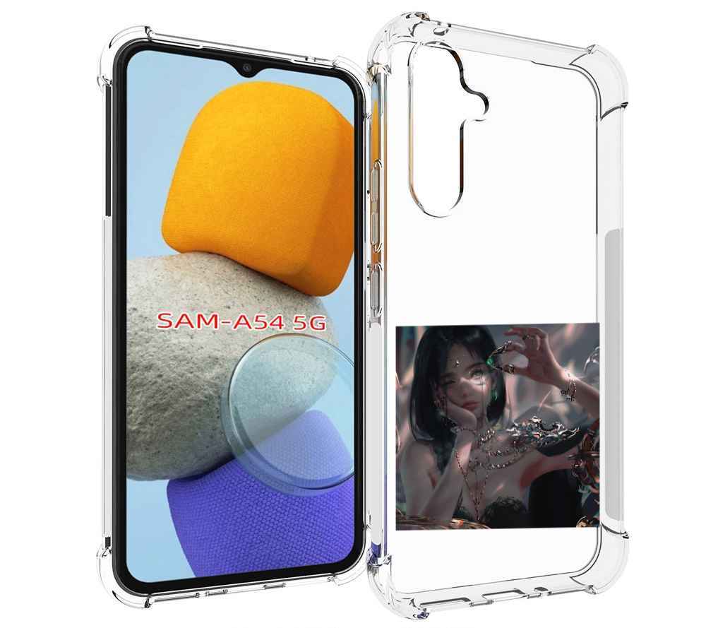 

Чехол MyPads девушка-с-алмазом для Samsung Galaxy A54, Tocco