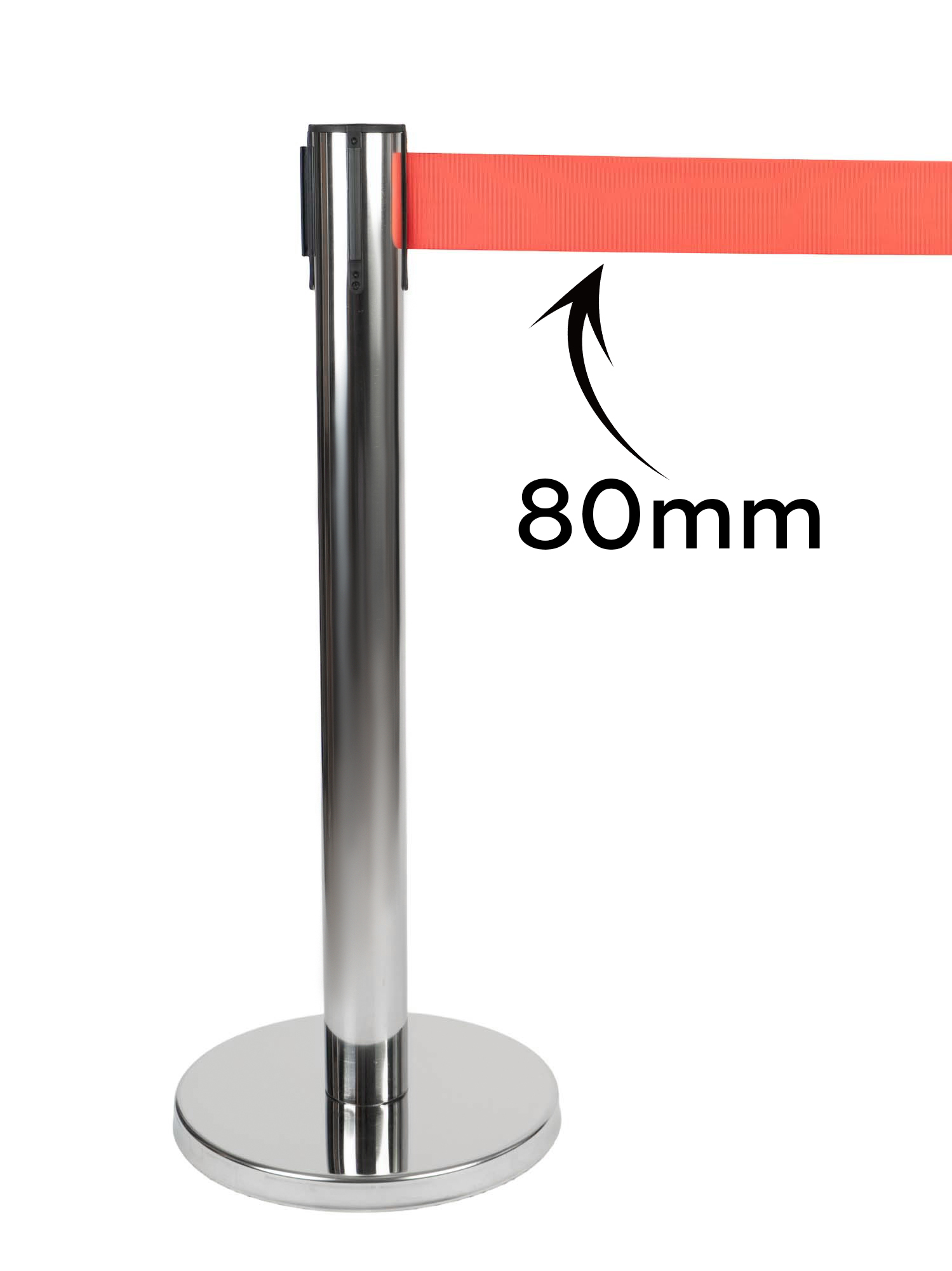 Мобильная стойка ИП Кузин Р.С. с лентой 5 метров