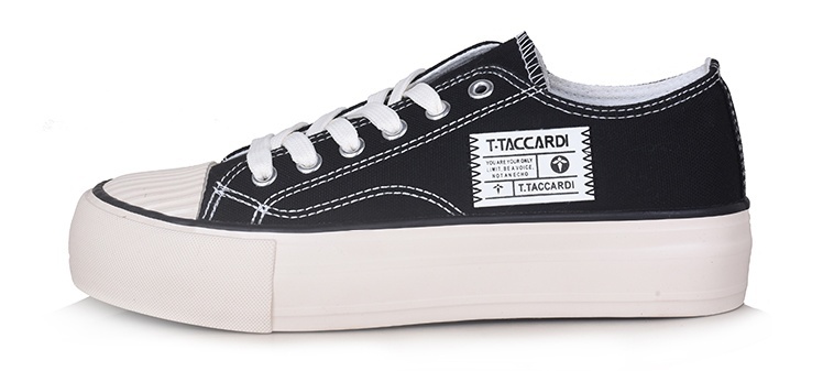 

Кеды женские T.Taccardi 226895-226896 черные 38 RU, Черный, 226895-226896