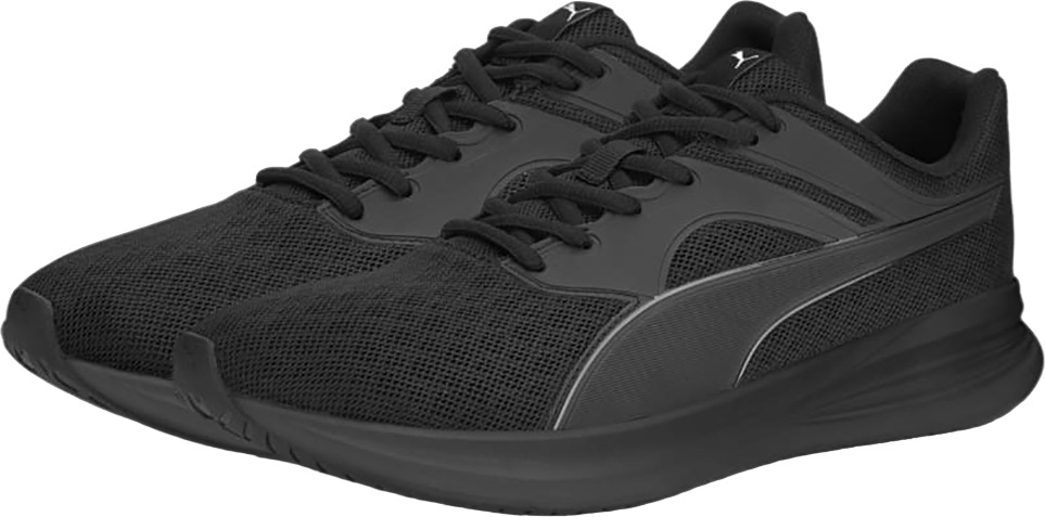 

Кроссовки унисекс PUMA Transport черные 9.5 UK, Черный, Transport
