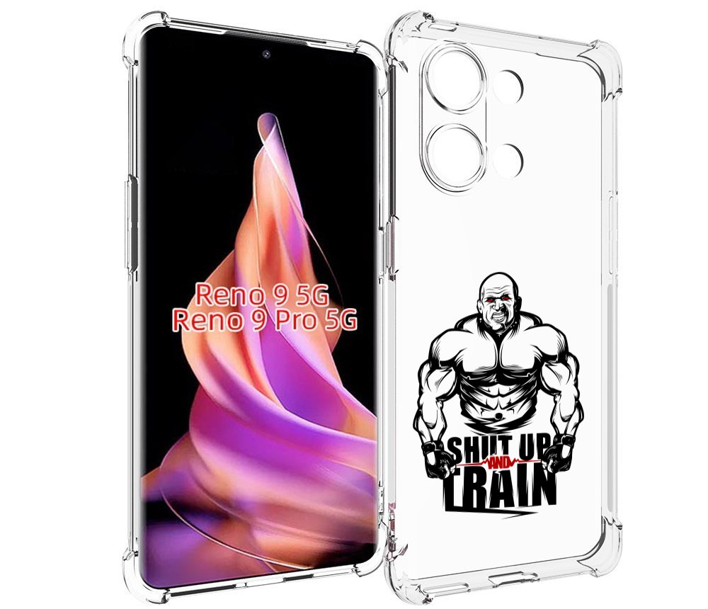 

Чехол MyPads здоровое тело для OPPO Reno 9 / Reno 9 Pro, Прозрачный, Tocco