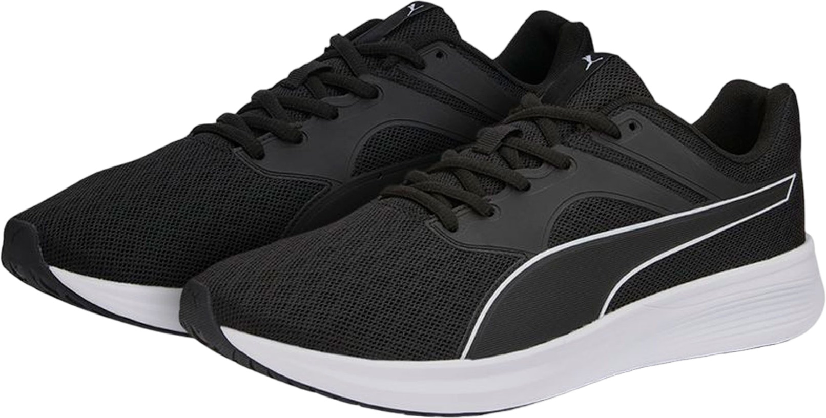 

Кроссовки унисекс PUMA Transport черные 12 UK, Черный, Transport