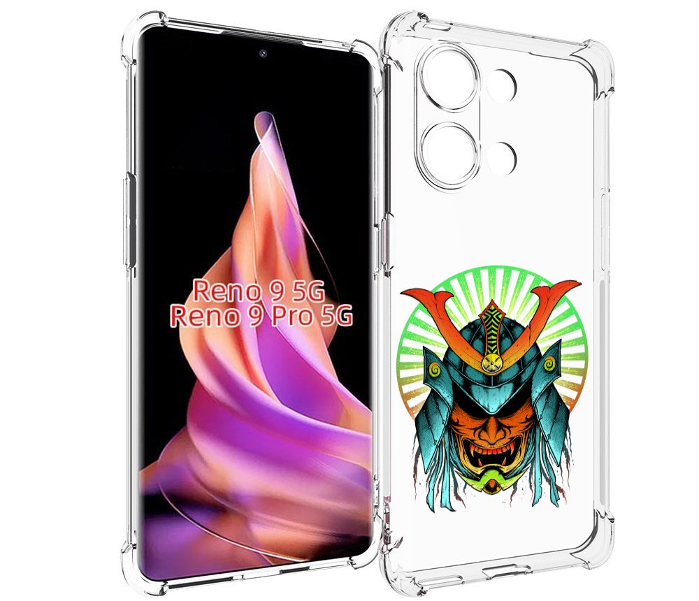 

Чехол MyPads ешимитсу рисунок для Oppo Reno 9/Reno 9 Pro, Прозрачный, Tocco