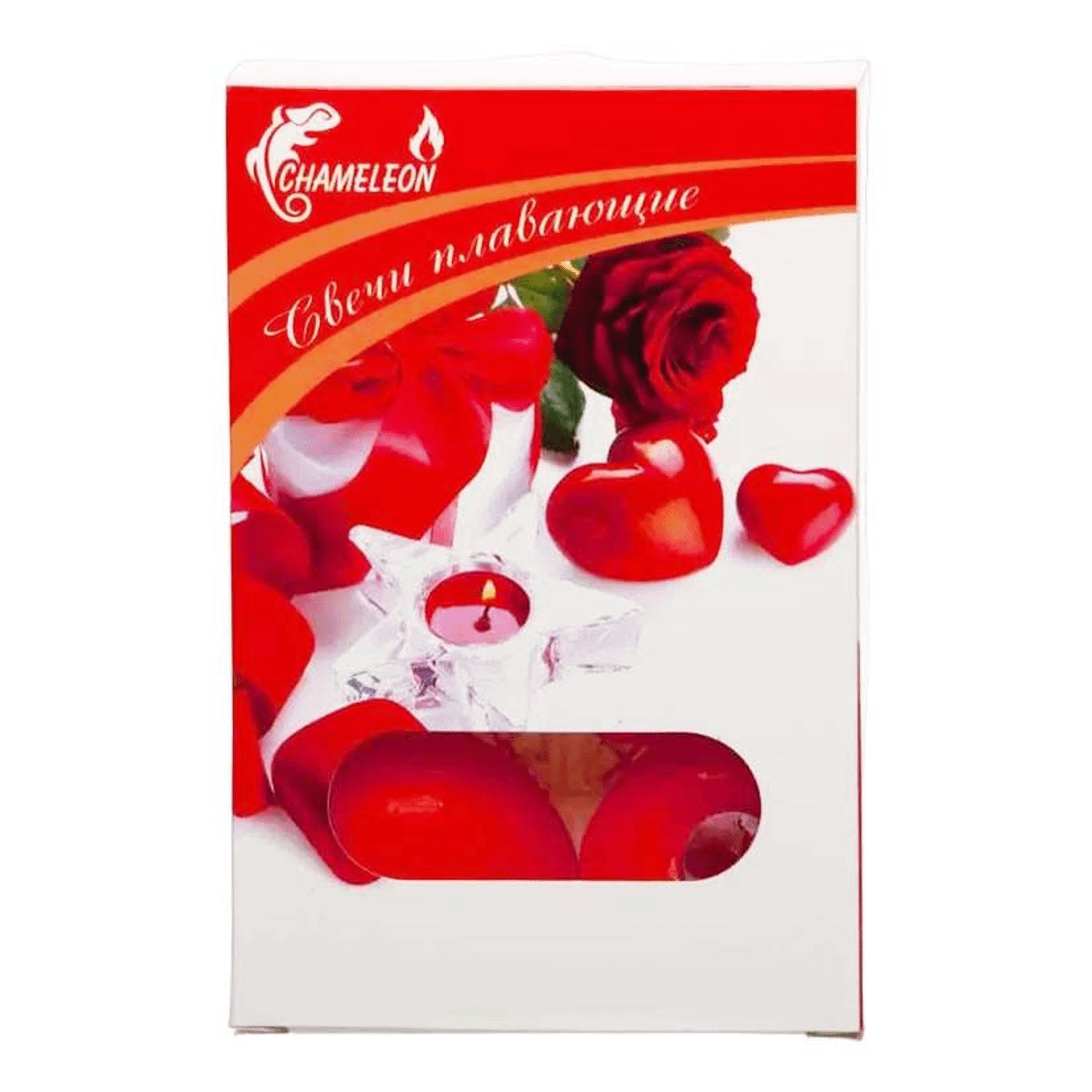 

Свечи плавающие Chameleon Сердечко 6 шт