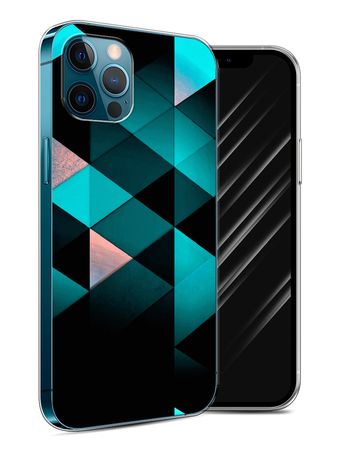 

Чехол Awog на Apple iPhone 12 Pro / Айфон 12 Pro "Геометрия 16", Разноцветный, 12850-3