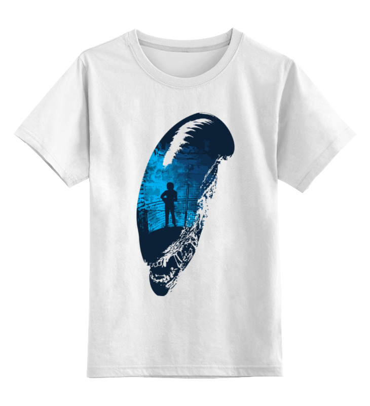 

Футболка детская Printio Чужой (alien) цв. белый р. 128, Чужой (alien)