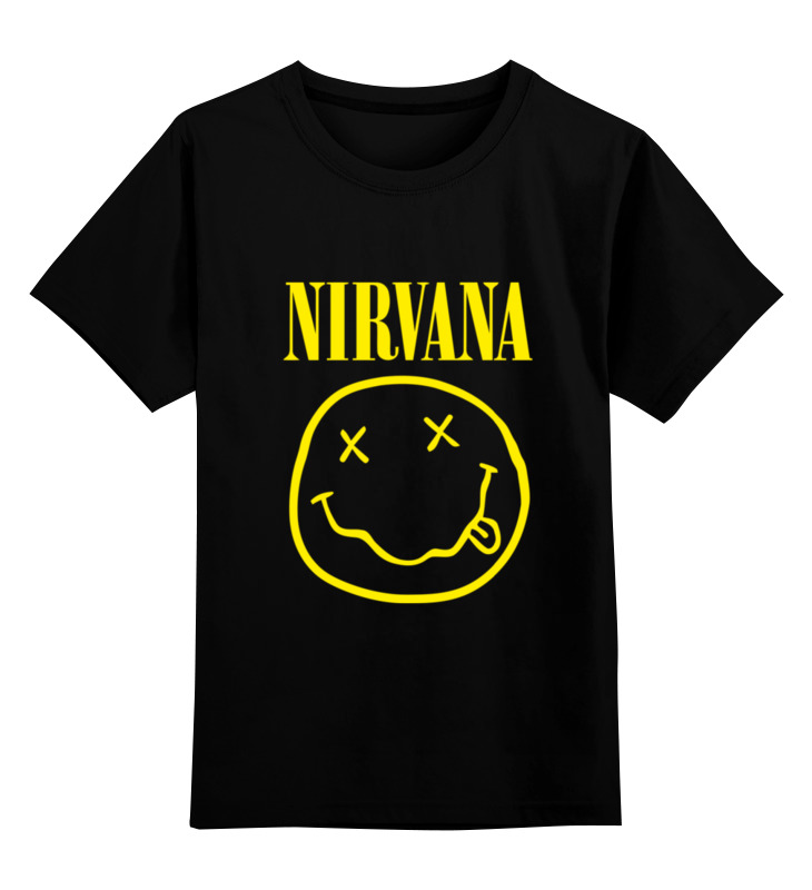 

Футболка детская Printio Nirvana (нирвана) цв. черный р. 128, Nirvana (нирвана)