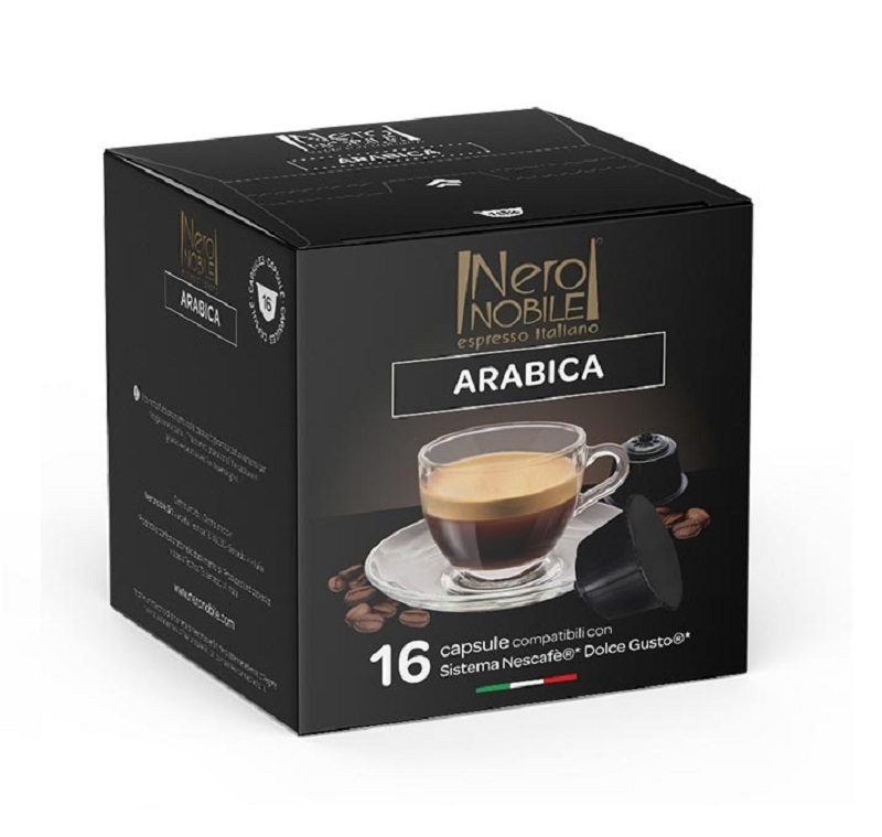 Кофе в капсулах Neronobile Arabica для кофемашин Dolce Gusto, 16 шт