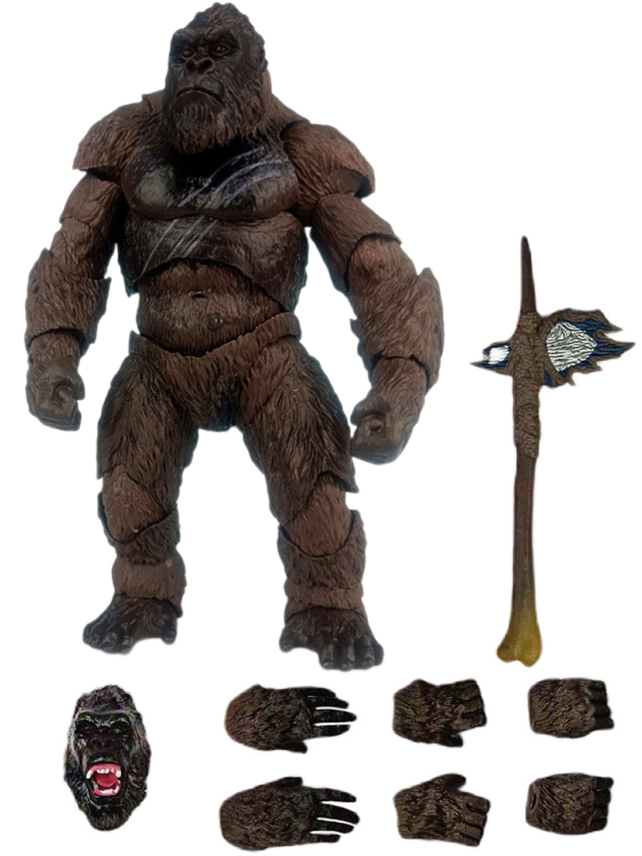 

Фигурка StarFriend Кинг Конг с топором Godzilla vs King Kong аксессуары подвижная 14 см, Кинг Конг с топором Godzilla vs King Kong