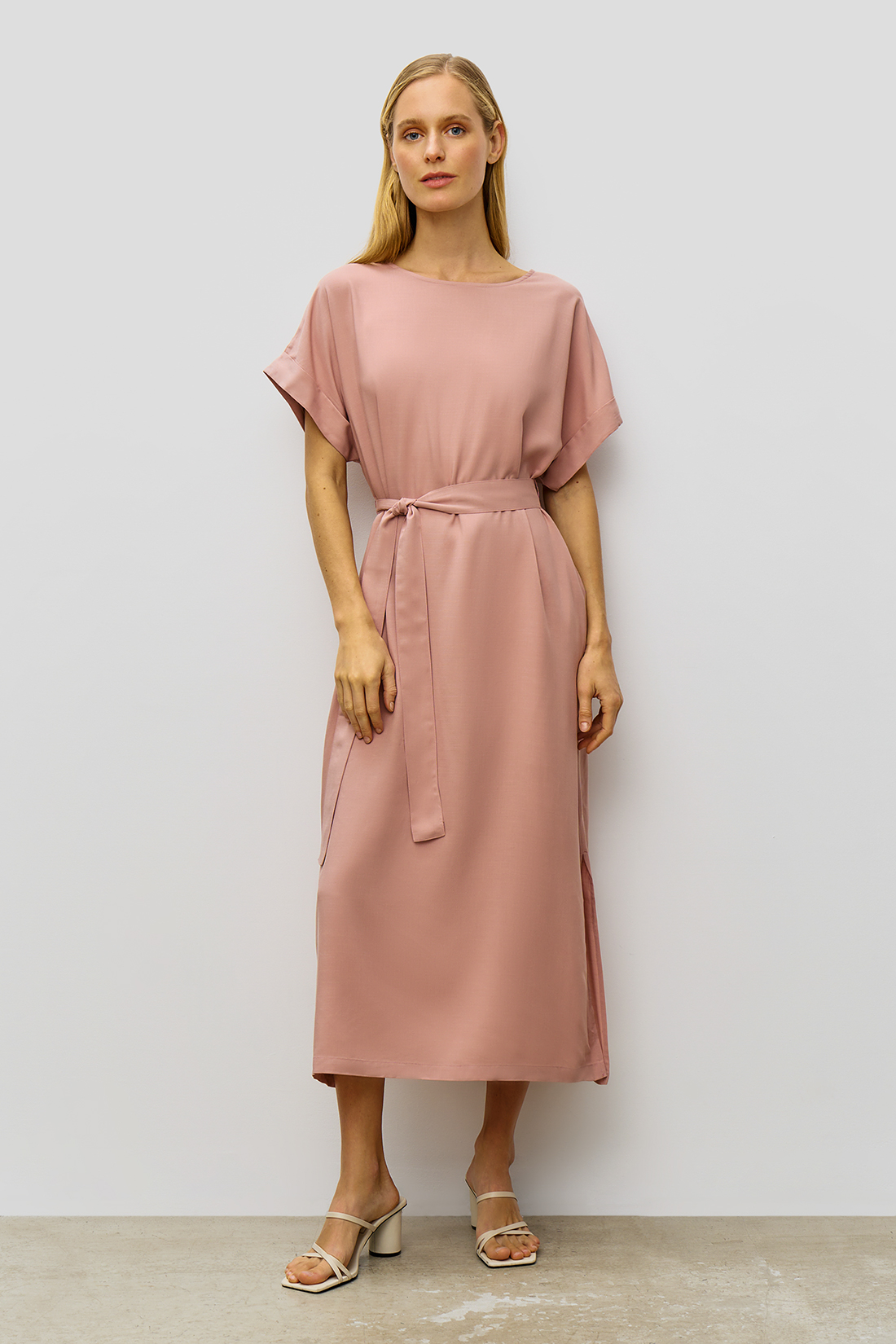 Платье женское Baon B4523036 розовое S