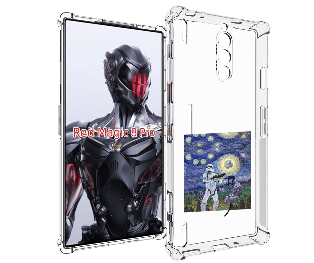

Чехол MyPads star wars звездная ночь для ZTE Nubia Red Magic 8 Pro / Red Magic 8 Pro Plus, Tocco