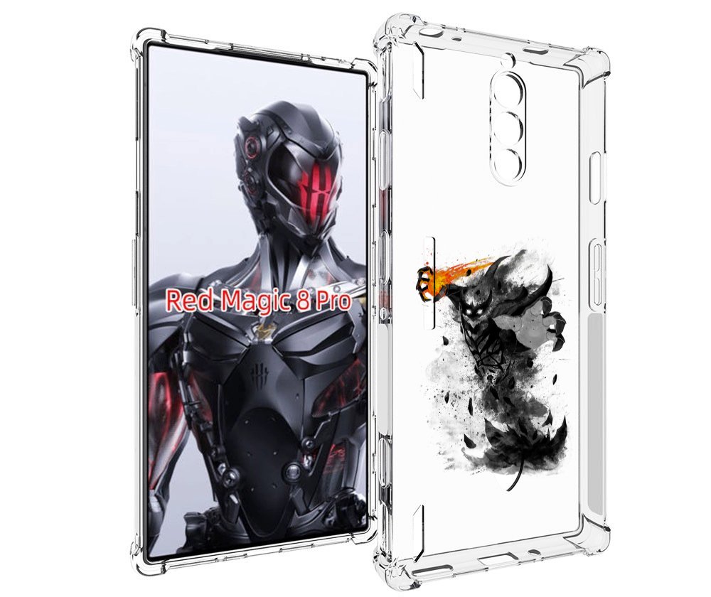 

Чехол MyPads nevermore черно белый для ZTE Nubia Red Magic 8 Pro / Red Magic 8 Pro Plus, Tocco