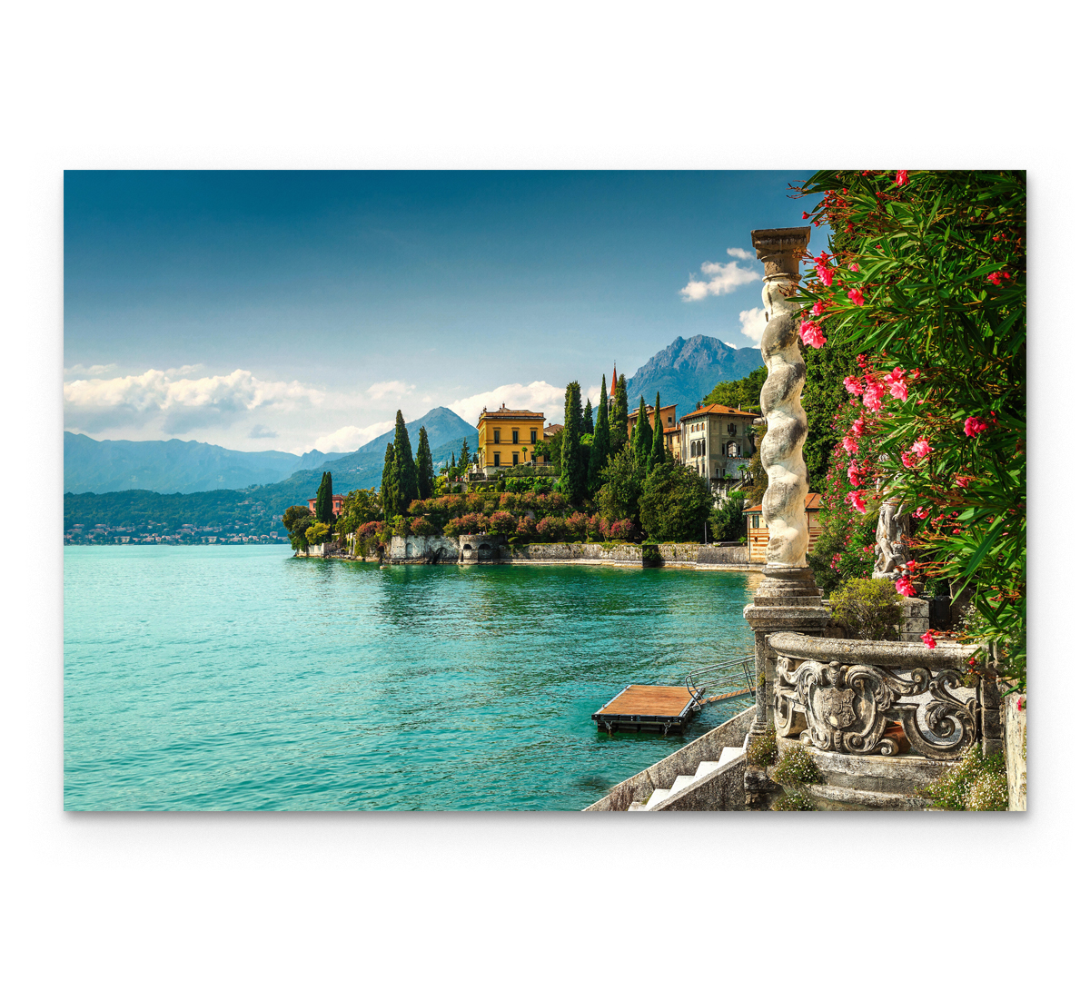 

Картина интерьерная на холсте Poly Print Art Белладжо Италия 2 60х90 см.
