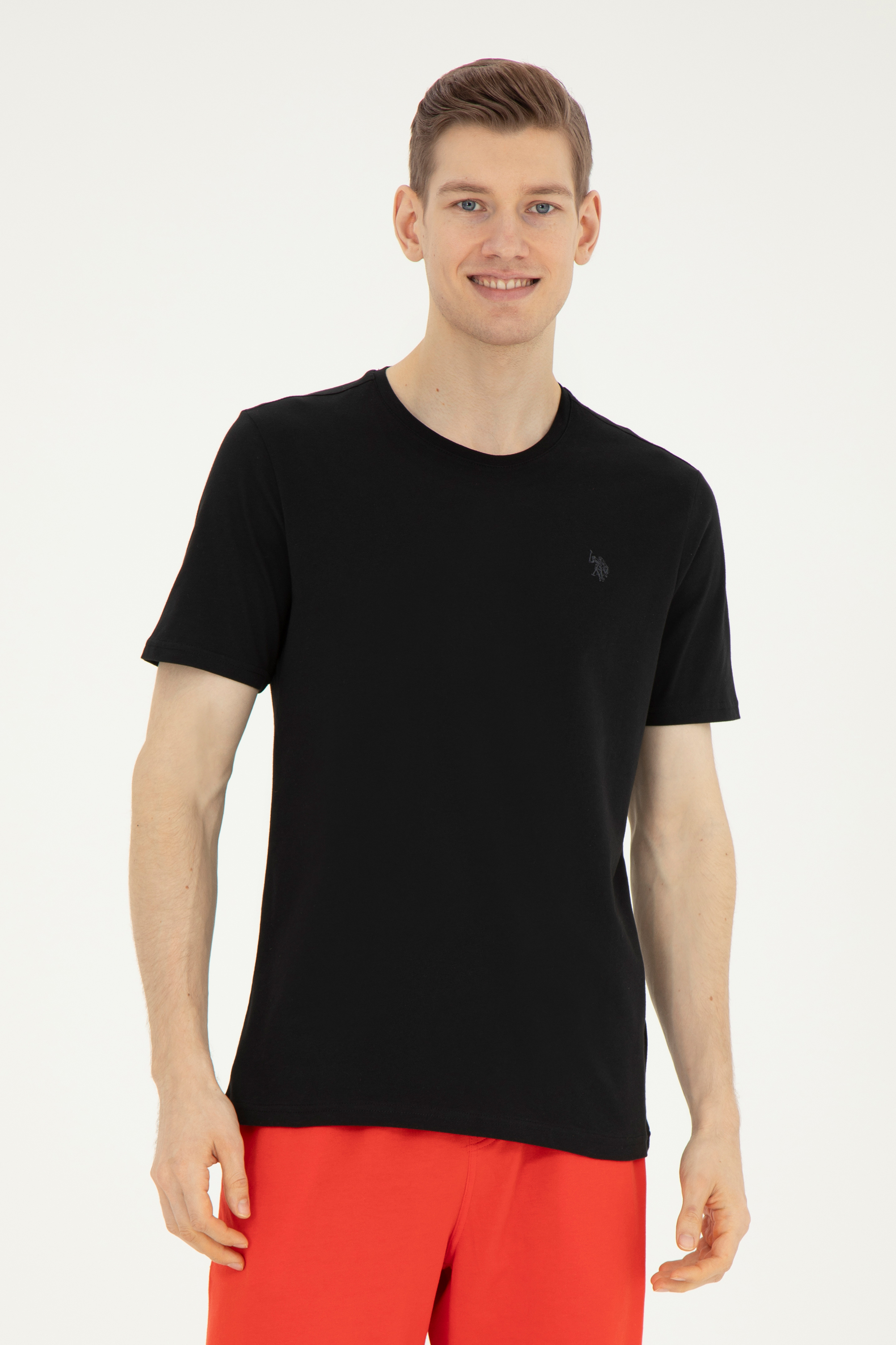 Футболка мужская U.S. POLO Assn. G081GL0110GTS01IY024 черная XS U.S. POLO ASSN. черный