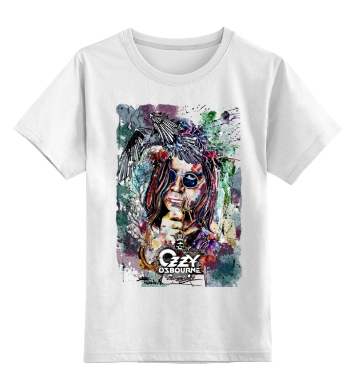 

Футболка детская Printio Ozzy osbourne цв. белый р. 128, Ozzy osbourne
