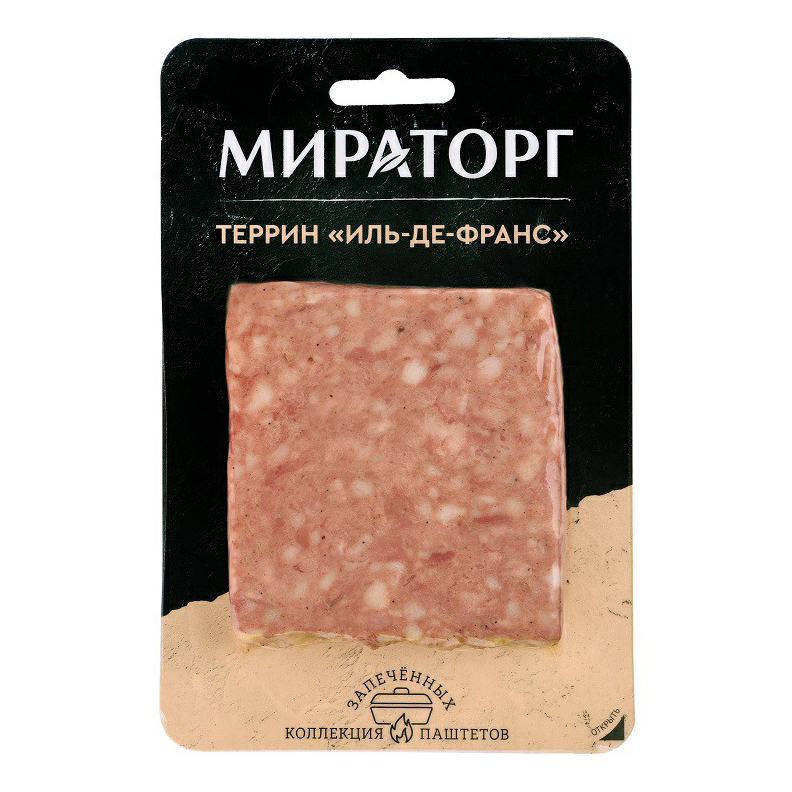 Террин из свинины и куриной печени Мираторг Иль-де-франс 120 г