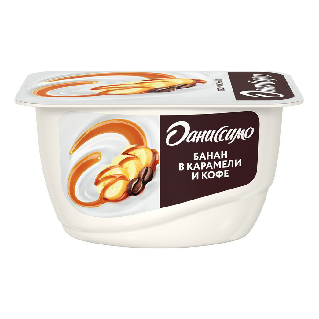 

Творожок Даниссимо Банан в карамели и кофе 5,8% 130 г