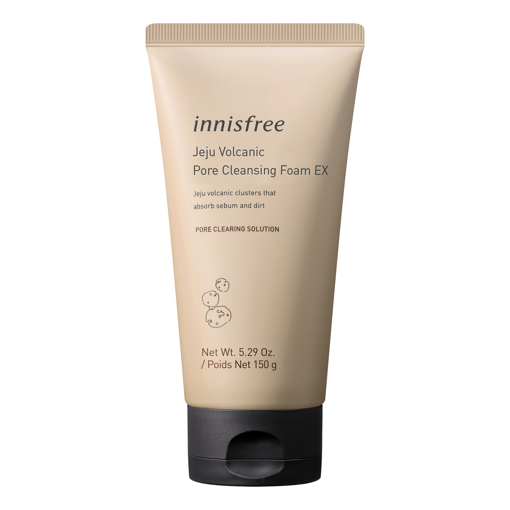 

Пенка для лица Innisfree Pore Clearing Facial Foam With Volcanic Clusters, 150 мл