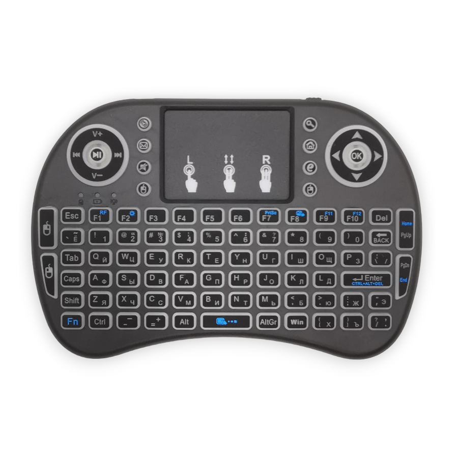 Беспроводная игровая клавиатура ОРБИТА 1328 черный (T1328)