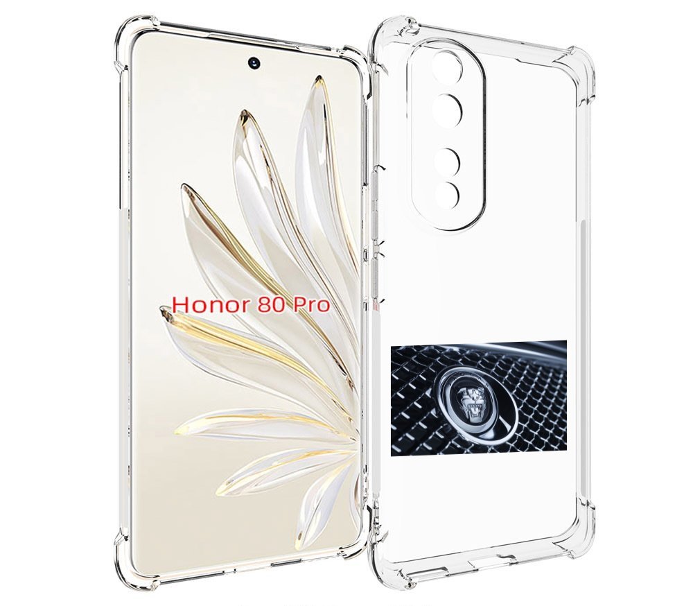 

Чехол MyPads ягуар jaguar 2 для Honor 80 Pro, Прозрачный, Tocco