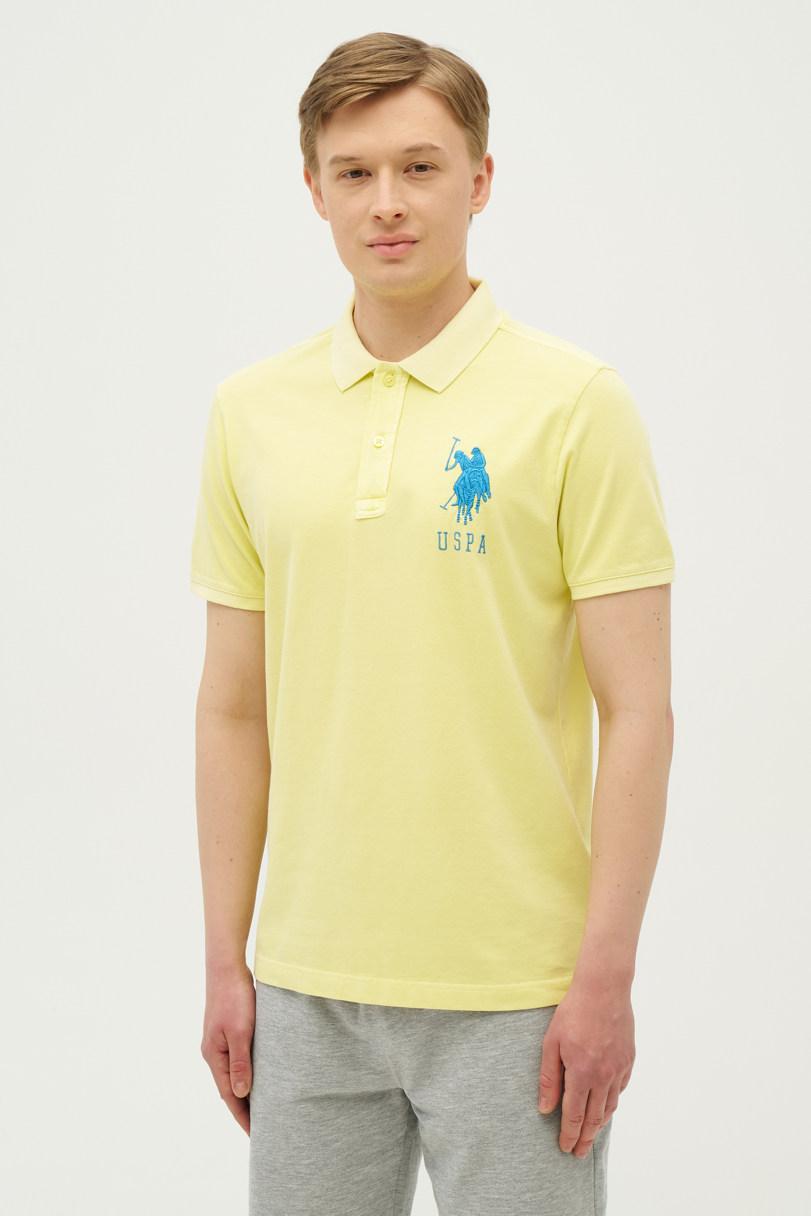 

Футболка мужская U.S. POLO Assn. G081SZ0110CEM_R желтая M, Желтый, G081SZ0110CEM_R