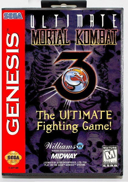 фото Картридж sega mortal kombat ultimate