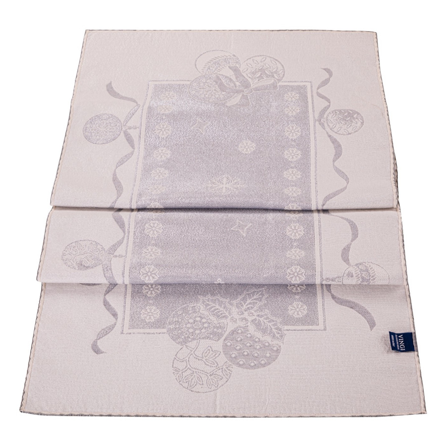 

Дорожка Vingi Ricami Chic Silver 45х140 см, гобелен