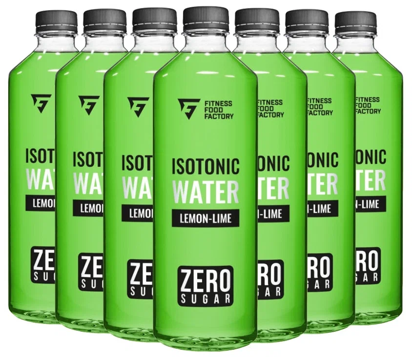 

Напиток негазированный Fitness Food Factory Isotonic water, вкус Лимон-лайм, 8 шт по 500 м