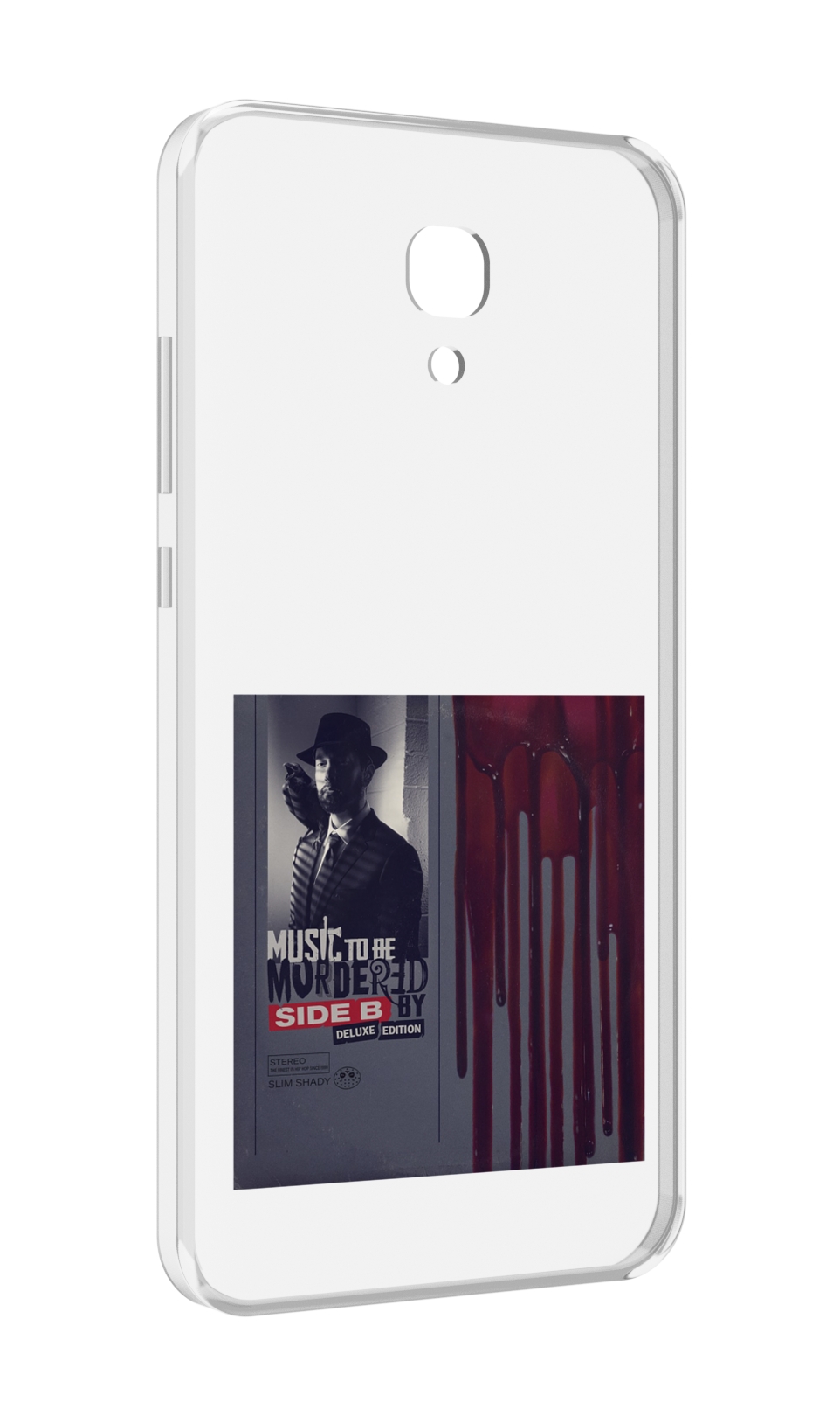

Чехол MyPads Eminem MUSIC TO BE MURDERED BY для Meizu M6 (M711Q), Прозрачный, Tocco