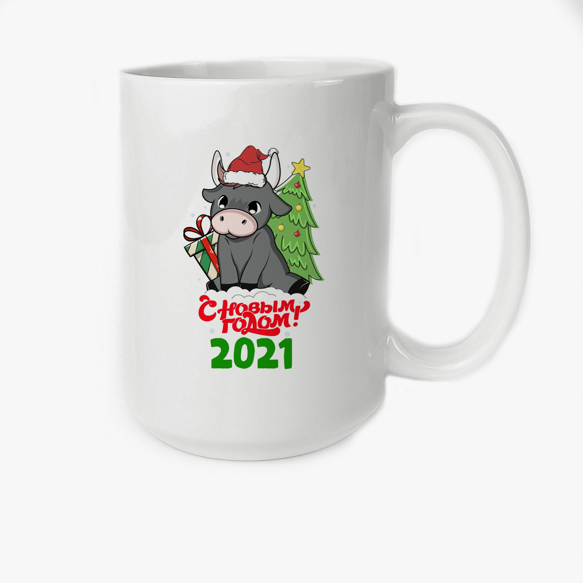 

Кружка CoolPodarok С Новым годом 2021. Вид2